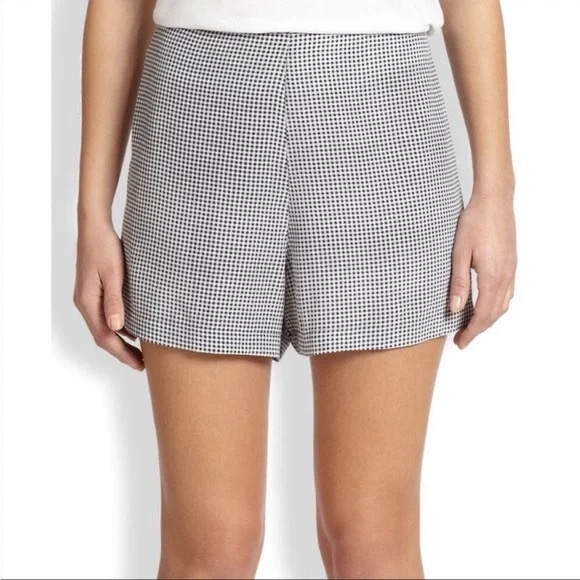 Equipment Pants - Equipment Silk Gingham Shorts